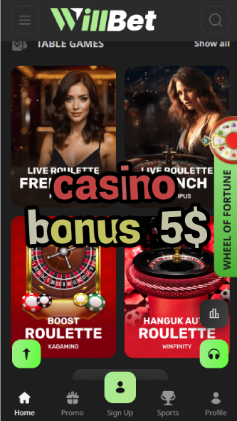 Casino Bonus 5$ - Play with Just $5 Deposit Bonus-casinoorder.vip